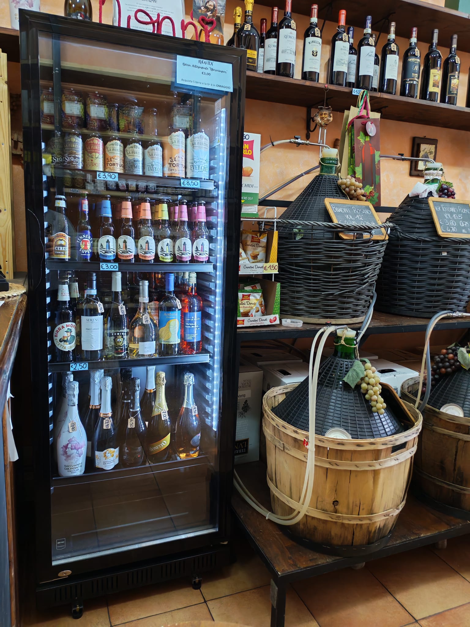 Vendita vino sfuso a sesto fiorentino